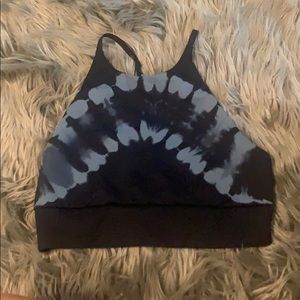 Tie dye sports bra- medium